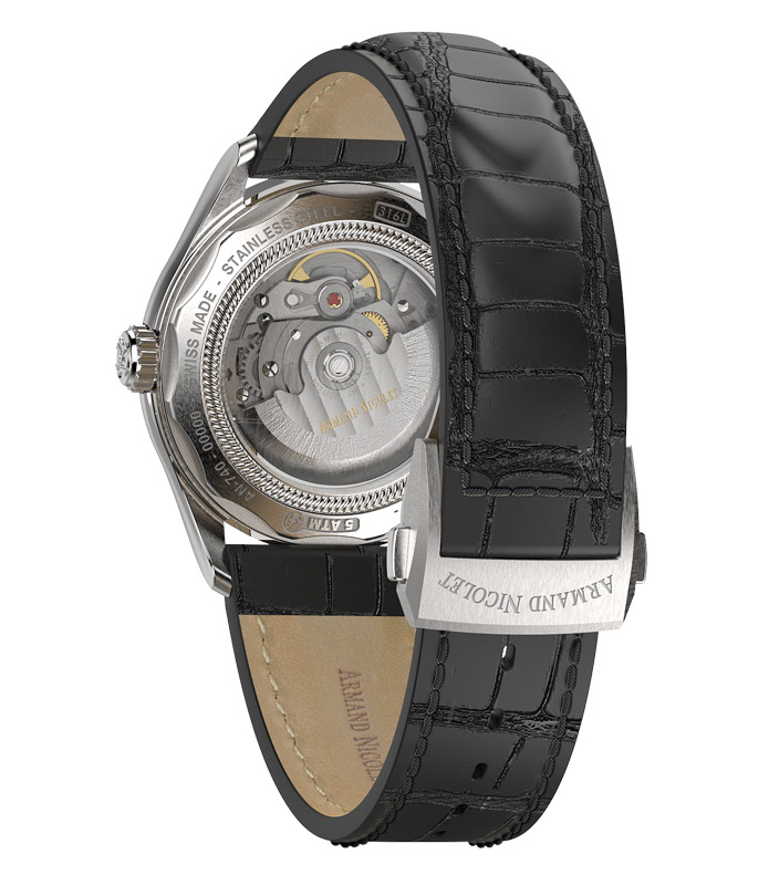 Часы Armand Nicolet M02-5 Date 41 mm A740A-NR-BP22740NAN - Салон