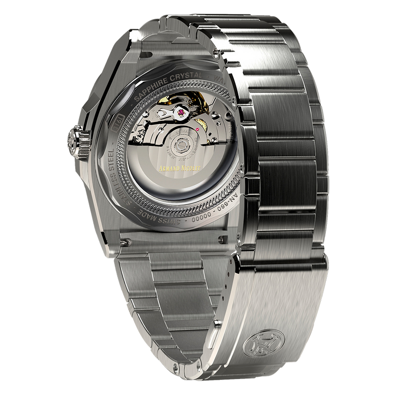 ЧАСЫ ARMAND NICOLET J09 Skeleton 41 mm A660RAA-GR-MA4660AA - Салон
