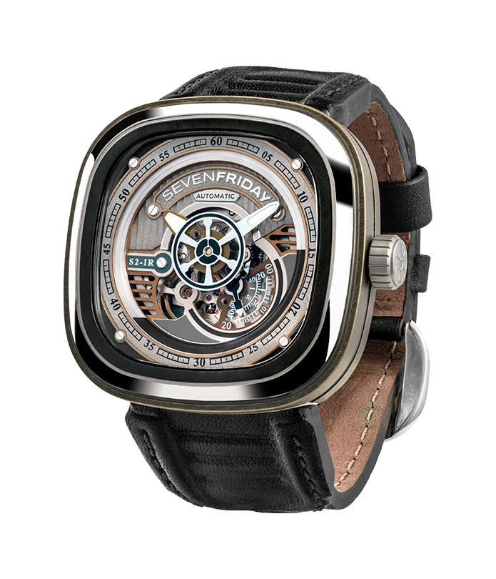 Sevenfriday S2 01 Revolution steel case S2 01